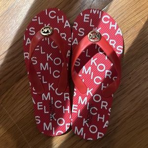 Michael Kors Kids Girls Flip Flop Size 13-1